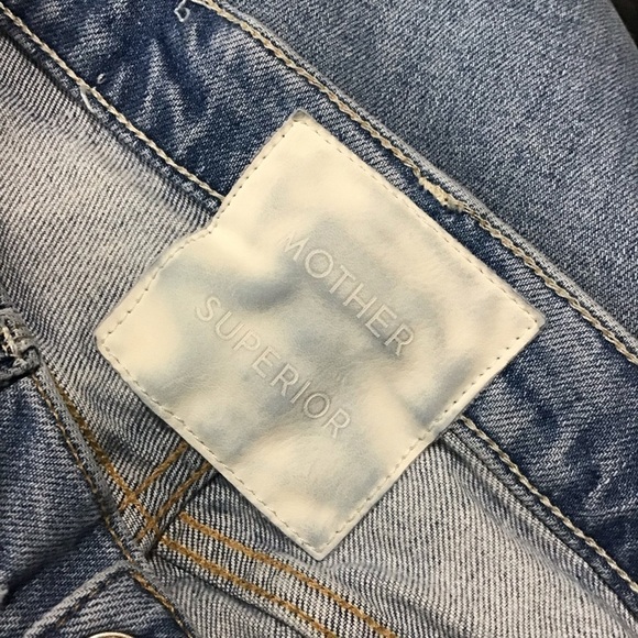 MOTHER Superior High Waisted Rider Skimp in The Confession Size 26. - Picture 9 of 12